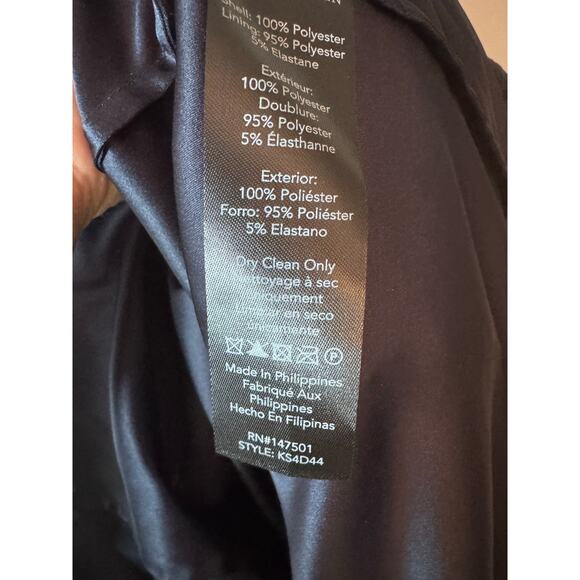 KOBI HALPERIN Jacqueline Sleeveless Lace Midi-Dress navy blue sz 2 $698 NWT - Picture 6 of 16